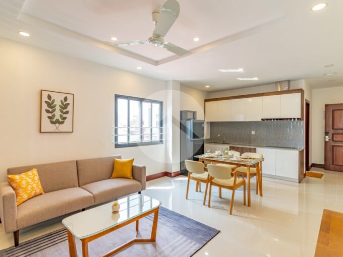 46 Sqm Studio Serviced Apartment For Rent - BKK3