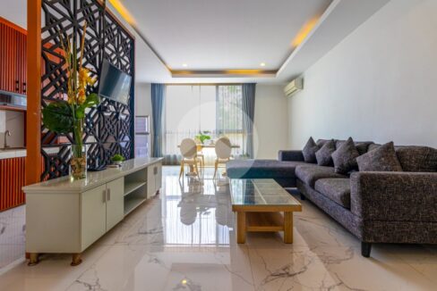 2 Bedroom Service Apartment For Rent - Svay Dangkum