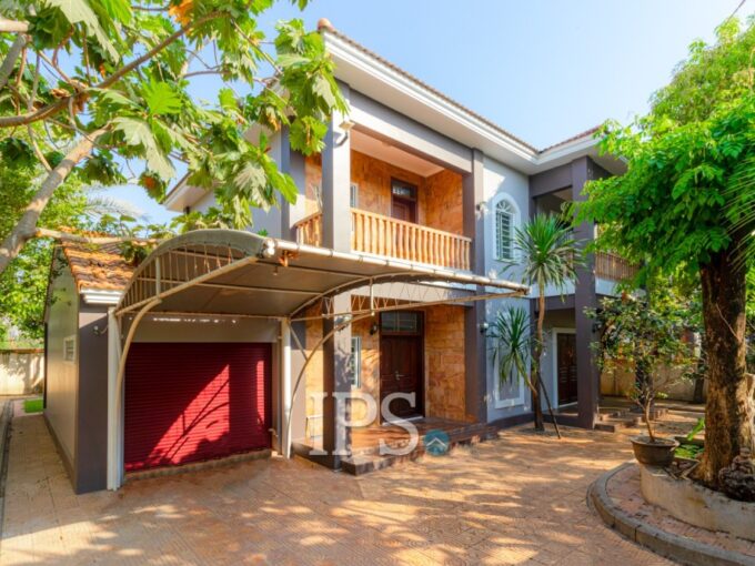 4 Bedroom Villa For Rent - Svay Dangkum