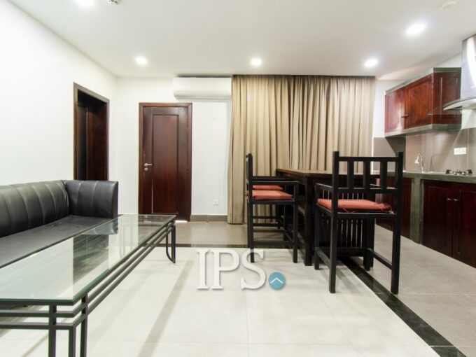 2 Bedroom Serviced Apartment For Rent - Svay Dangkum