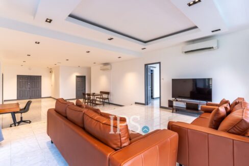3 Bedroom Serviced Apartment For Rent - BKK1