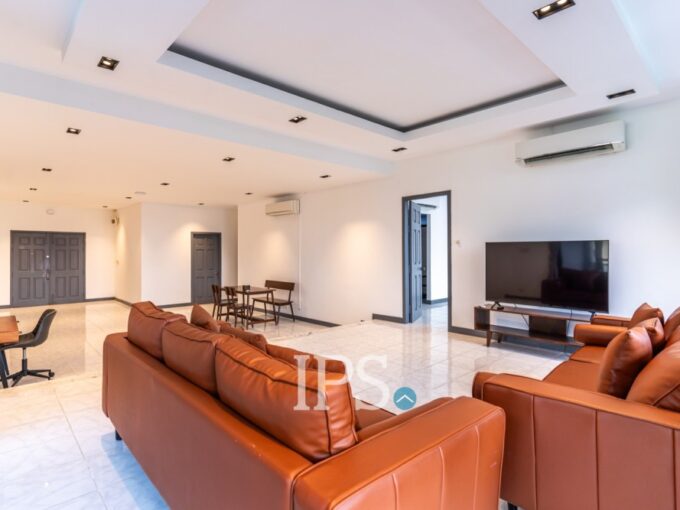 3 Bedroom Serviced Apartment For Rent - BKK1