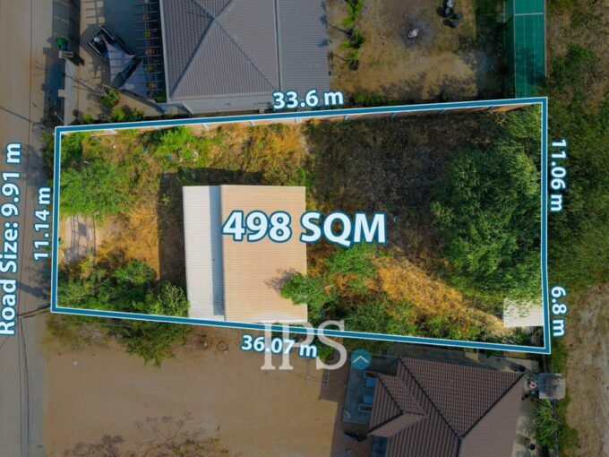 498 Sqm Residential Land  For Sale - Sala Kamreuk