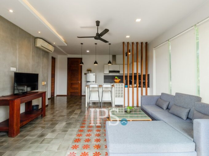 2 Bedroom Serviced Apartment For Rent - Svay Dangkum