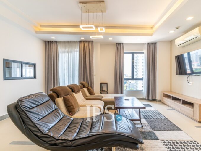 2 Bedroom Serviced Apartment For Rent - BKK 1