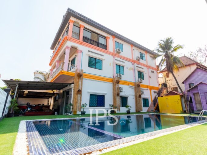 Hotel and Restaurant Bar For Rent - Wat Damnak