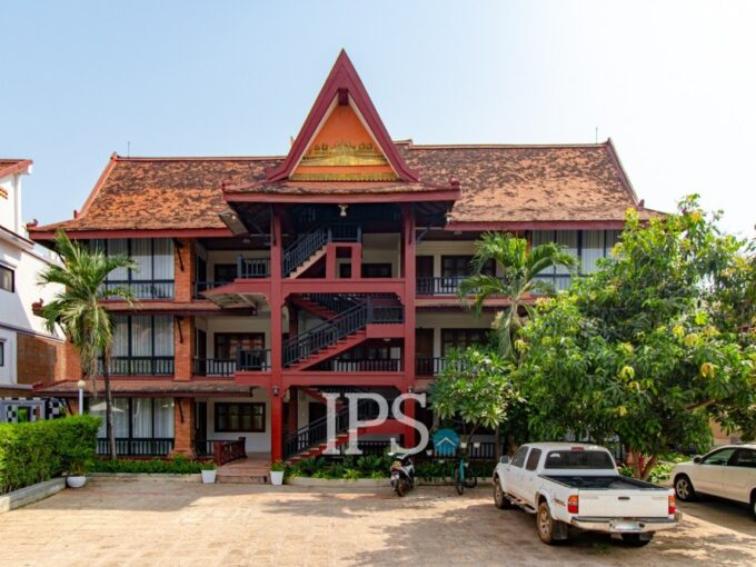 17 Bedroom Hotel For Rent - Svay Dangkum
