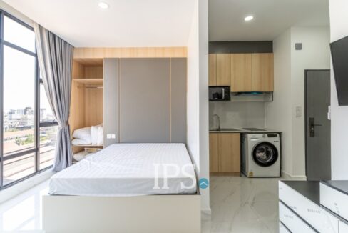 25 Sqm Studio Serviced Apartment For Rent - Phsar Doeum Kor