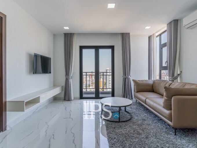 2 Bedroom Serviced Apartment For Rent - Boeung Trabek