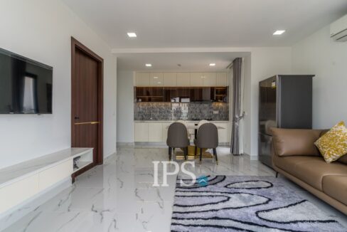 1 Bedroom Serviced Apartment For Rent - Boeung Trabek