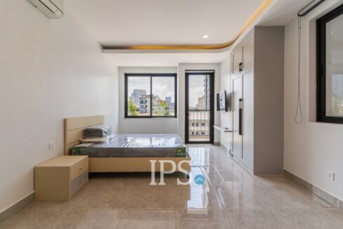 35 Sqm Studio Apartment  For Rent - Tonle Bassac
