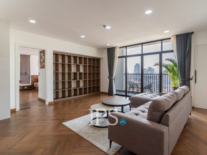 3 Bedroom Serviced Apartment For Rent - BKK1