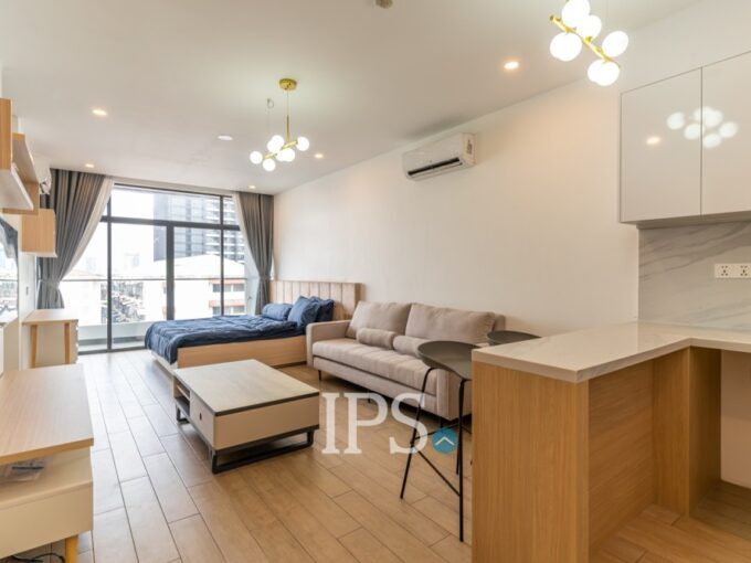 45 Sqm Studio Condo For Rent - Sangkat Veal Vong