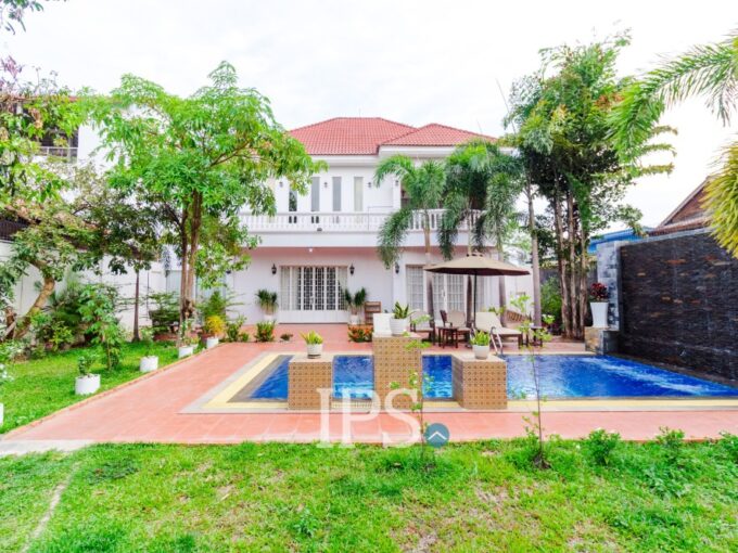 4 Bedroom Villa For Rent - Svay Dangkum