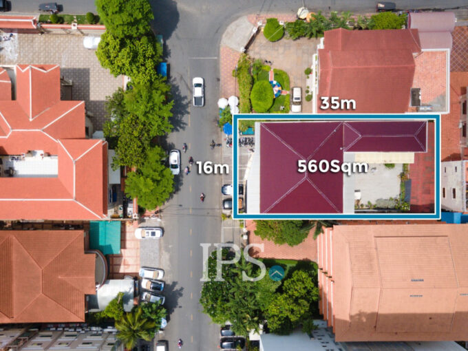 560 Sqm Land With Building For Sale - BKK1