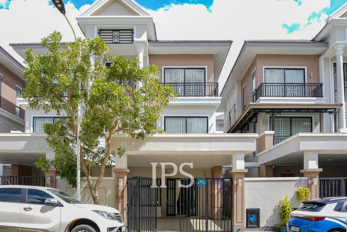 4 Bedroom Twin Villa For Rent - Borey Peng Houth Emerald