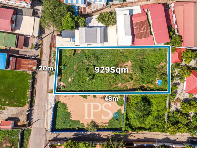 929 Sqm Residential Land For Sale - Chroy Changvar