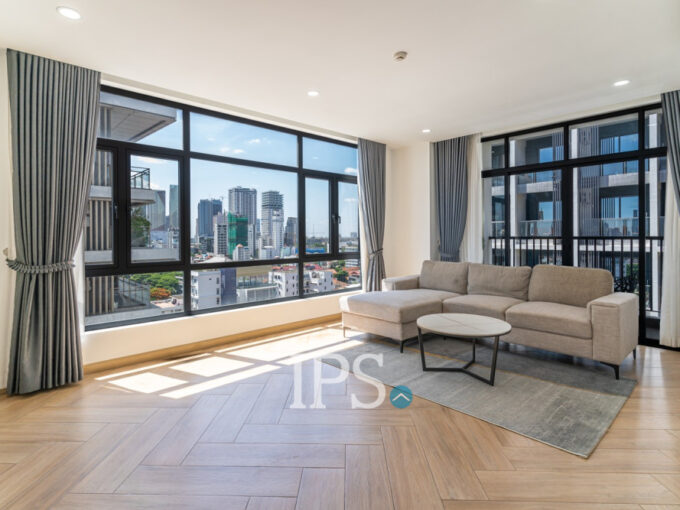 2 Bedroom Serviced Apartment For Rent - BKK1