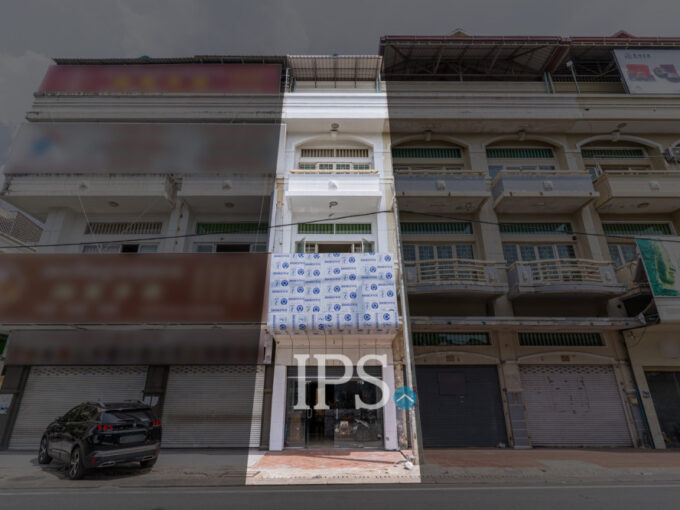 6 Bedroom Shophouse For Sale - Teuk Thla