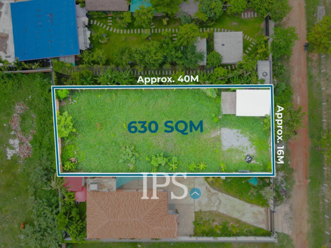 630 Sqm Residential Land For Sale - Sala Kamreuk