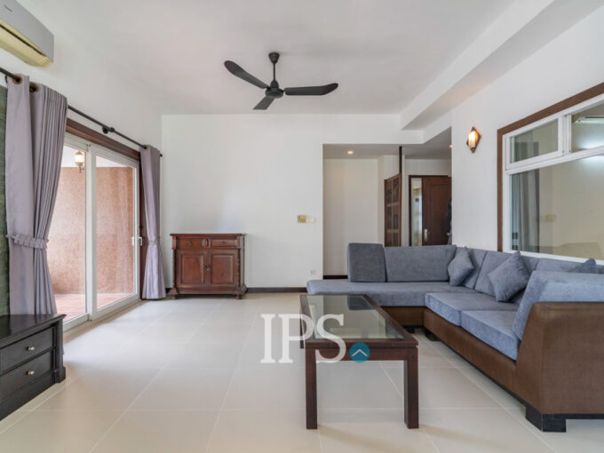 2 Bedroom Serviced Apartment For Rent - Tonle Bassac