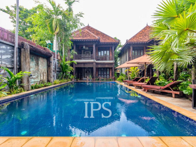 8 Bedroom Boutique For Rent - Svay Dangkum