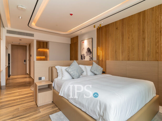 37 Sqm Serviced Studio Apartment For Rent - Toul Tum Poung 1