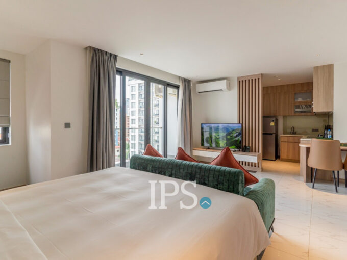 40 Sqm Studio Serviced Apartment For Rent - BKK1