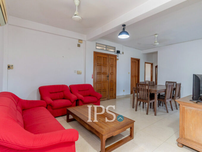 Renovated 3 Bedroom Apartment For Rent - Wat Phnom