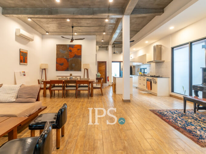 4 Bedroom Villa For Rent - Toul Tum Poung 1
