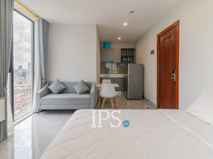 32 Sqm Studio Serviced Apartment For Rent - Toul Tum Poung 1