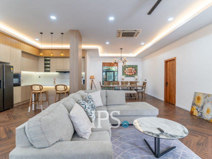 Renovated 3 Bedroom Apartment For Rent - Beoung Raing