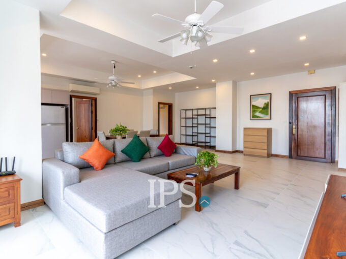 3 Bedroom Serviced Apartment For Rent - Tonle Bassac