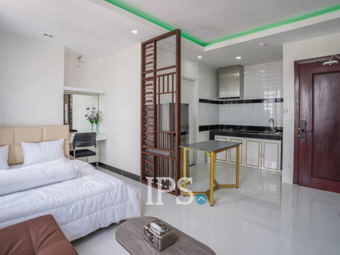 28 Sqm Studio Serviced Apartment For Rent - Toul Tum Poung 1