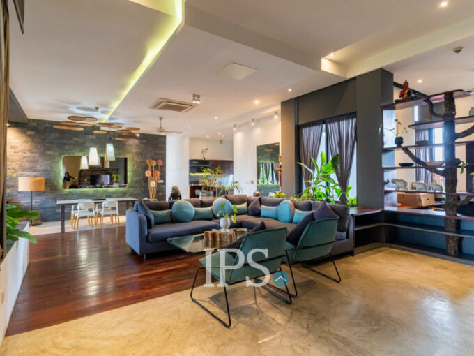 3 Bedroom Serviced Apartment - Tonle Bassac