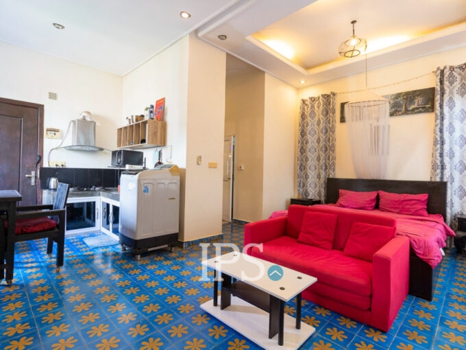 42 Sqm Studio Apartment For Rent - Svay Dangkum