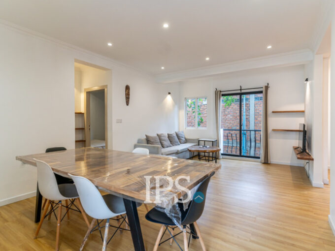 Renovated 3 Bedroom Apartment For Rent - Tonle Bassac
