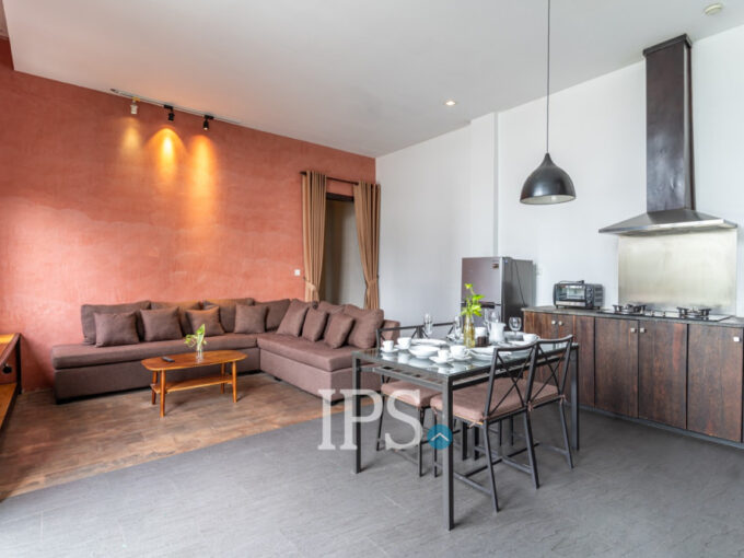 2 Bedroom Serviced Apartment For Rent - Tonle Bassac