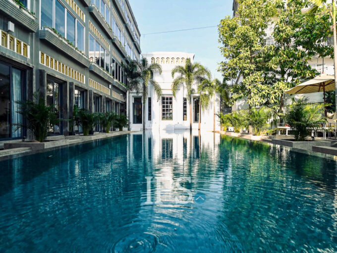 16 Bedroom Hotel  Restaurant Business For Sale- Svay Dangkum