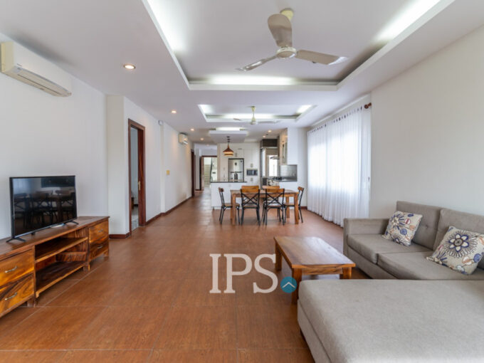 3 Bedroom Serviced Apartment For Rent - Boeung Tumpun