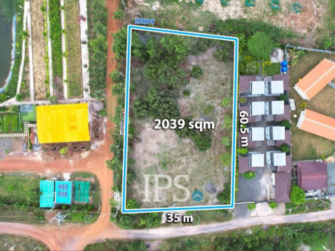 2039 Sqm Land For Sale - Andong Khmer