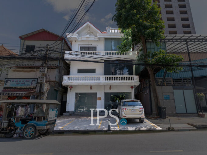 4 Storey Double Shophouse For Rent - Beoung Raing