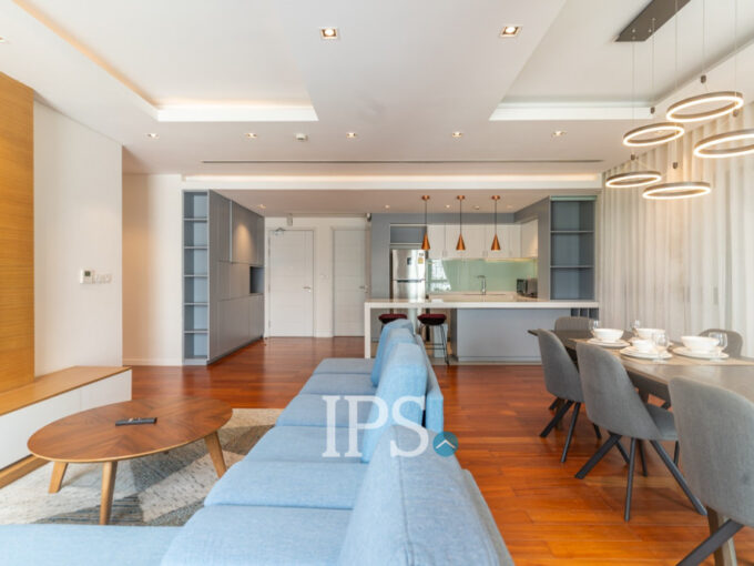 3 Bedroom Serviced Apartment For Rent - Boeung Trabek