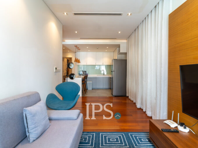 2 Bedroom Serviced Apartment For Rent - Boeung Trabek