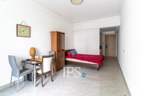 32 Sqm Studio Condo For Rent - Wat Phnom