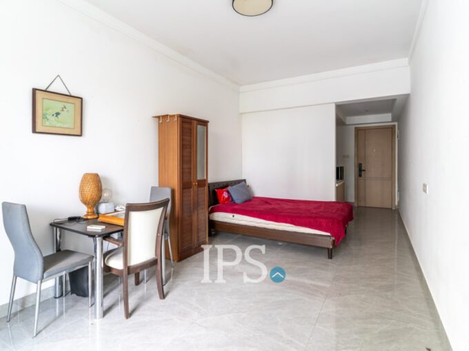 32 Sqm Studio Condo For Rent - Wat Phnom