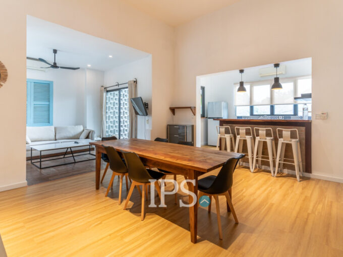 Renovated 3 Bedroom Apartment For Rent - Chey Chumneah