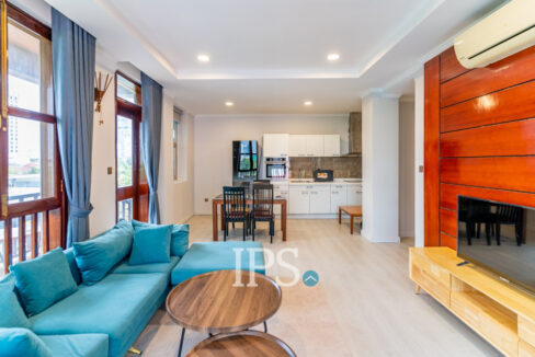 2 Bedroom Serviced Apartment For Rent - BKK1