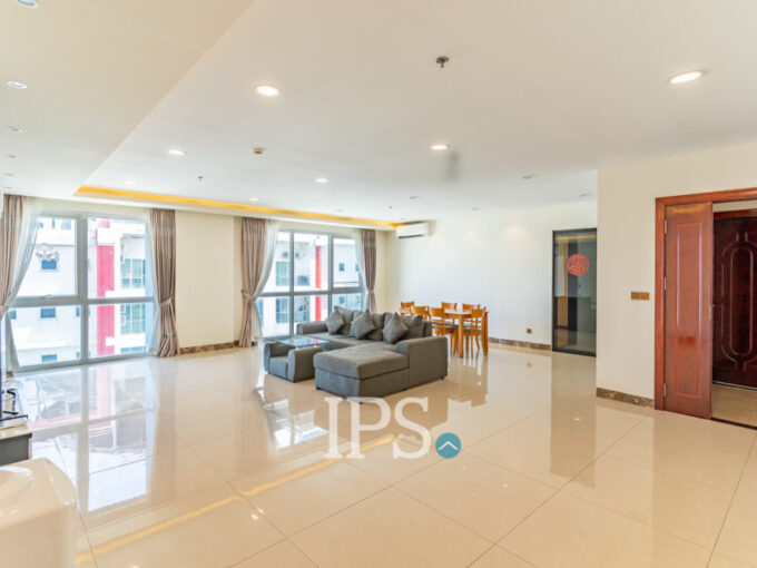 3 Bedroom Serviced Condo For Rent - Veal Vong