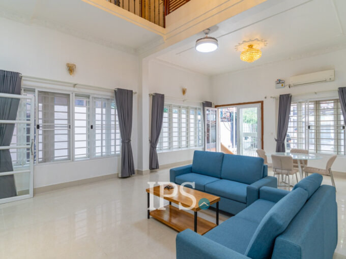 5 Bedroom Townhouse For Rent - Wat Phnom